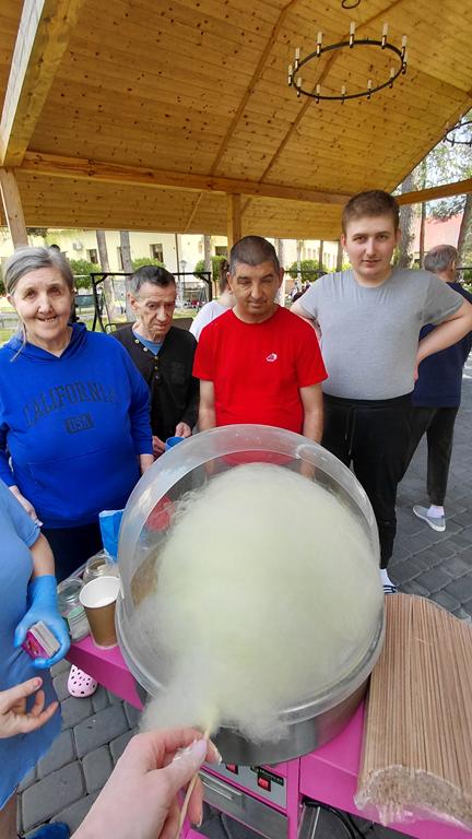 Słodki dzień na świeżym powietrzu